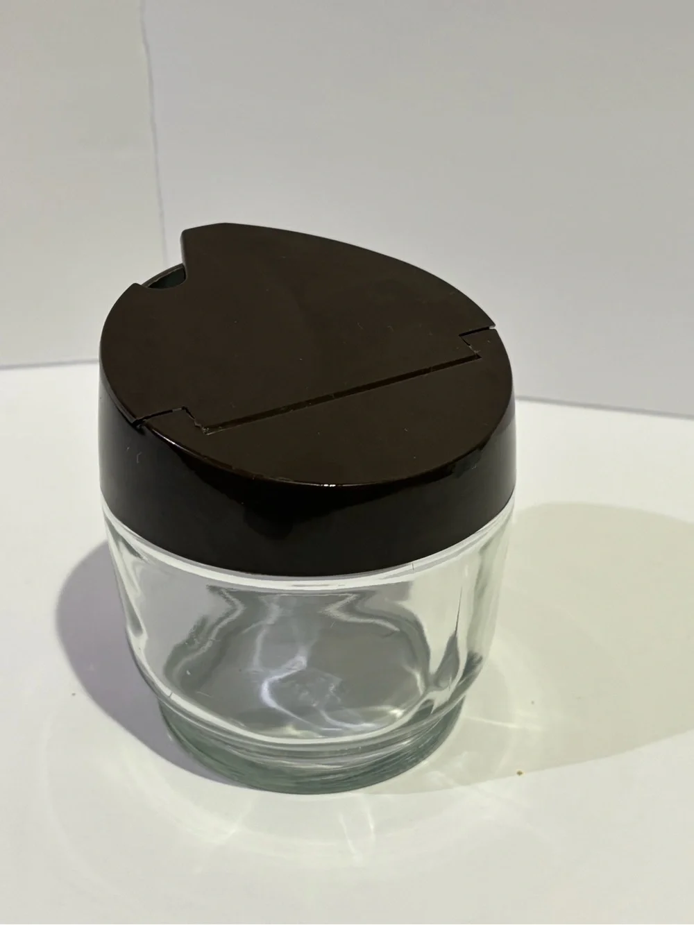Vintage Gemco Glass Condiment Jar